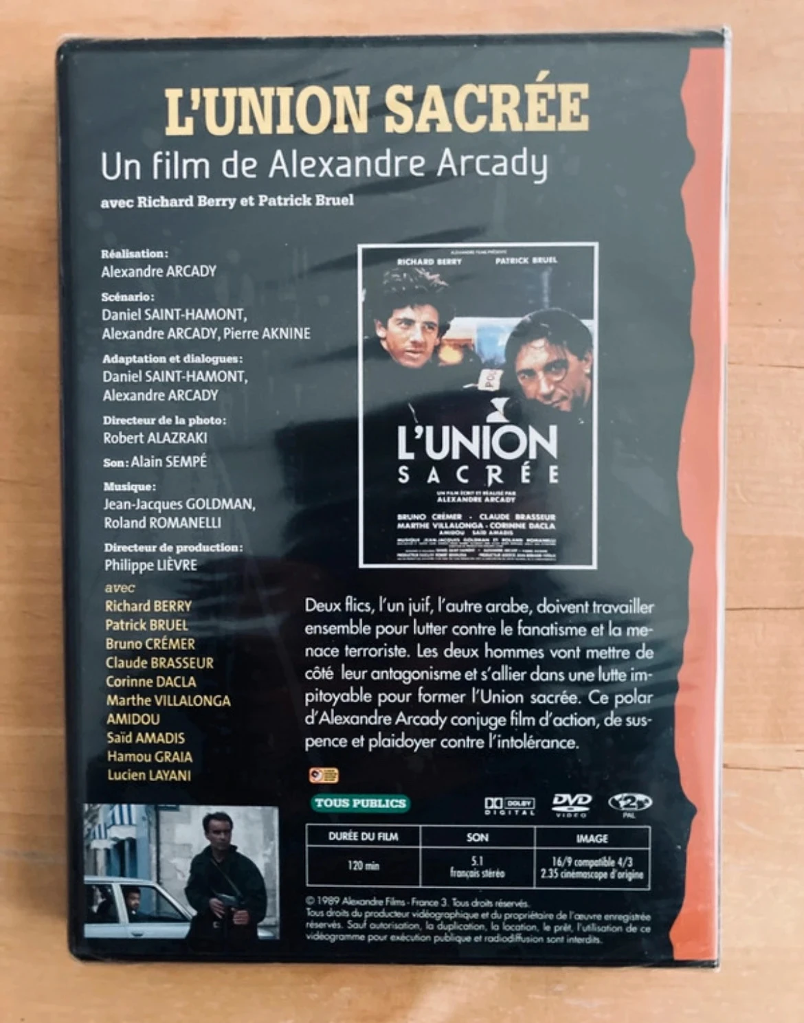 DVD The Sacred Union by Alexandre Arcady. – photo 2